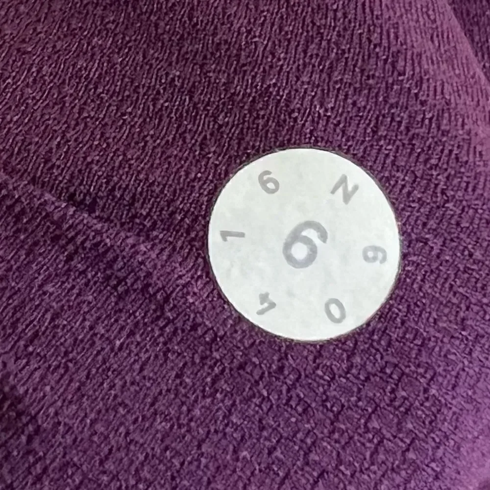 Lululemon Fleece Please Hoodie Darkest Magenta Size 6
